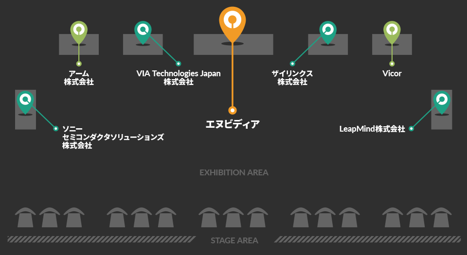 展示エリアマップ